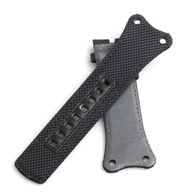 MAIKES Genuine Calf Leather Watchband For CK Calvin Klein Special arc is applicable to CK4B381b6 K4B381B3 Watch Strap 30mm