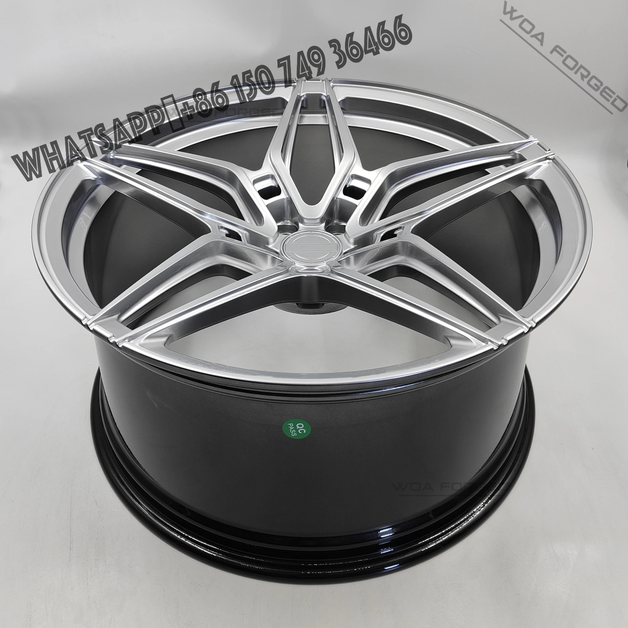 

New Super Silver Forged Car Wheels VOSS Ive Spoke Y Type High Quality Mixed Forging Sports Lightweight Wheels for BMW