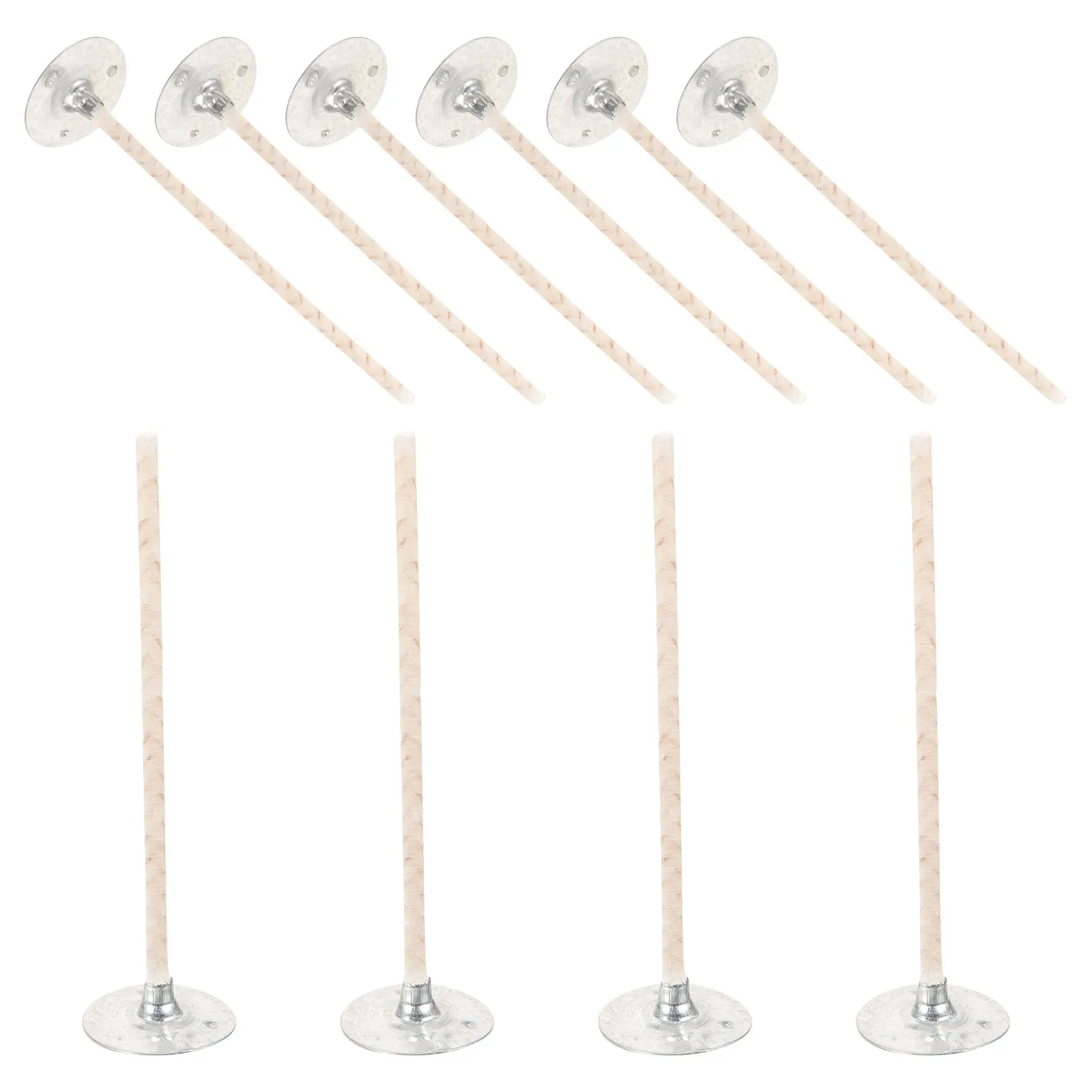 

10Pcs Making Wicks Cotton Wicks for DIY Candles Scented Wick for Smooth Soy Or Paraffin Wax