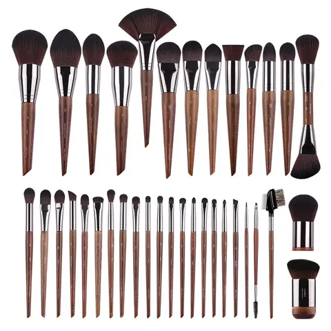 Karsyngirl 1Pcs Beauty Makeup Brushes Original Wood Make up Brush Beauty Eyeshadow Blending Tool