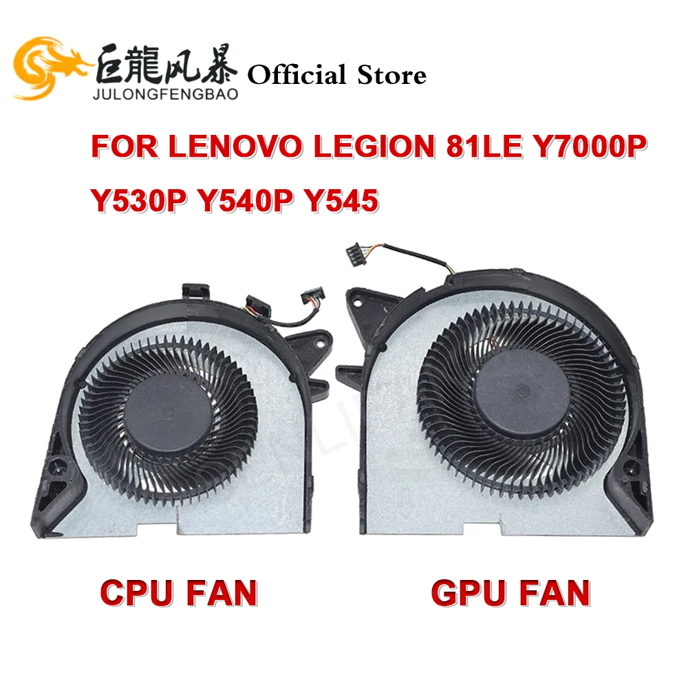 5V 0.5A 4Pin New DFS501105PR0T DFS200105200T FKTY DFS2001052Q0T For Legion 81LE Y7000P Y530P Y540P Y545 CPU GPU Fan