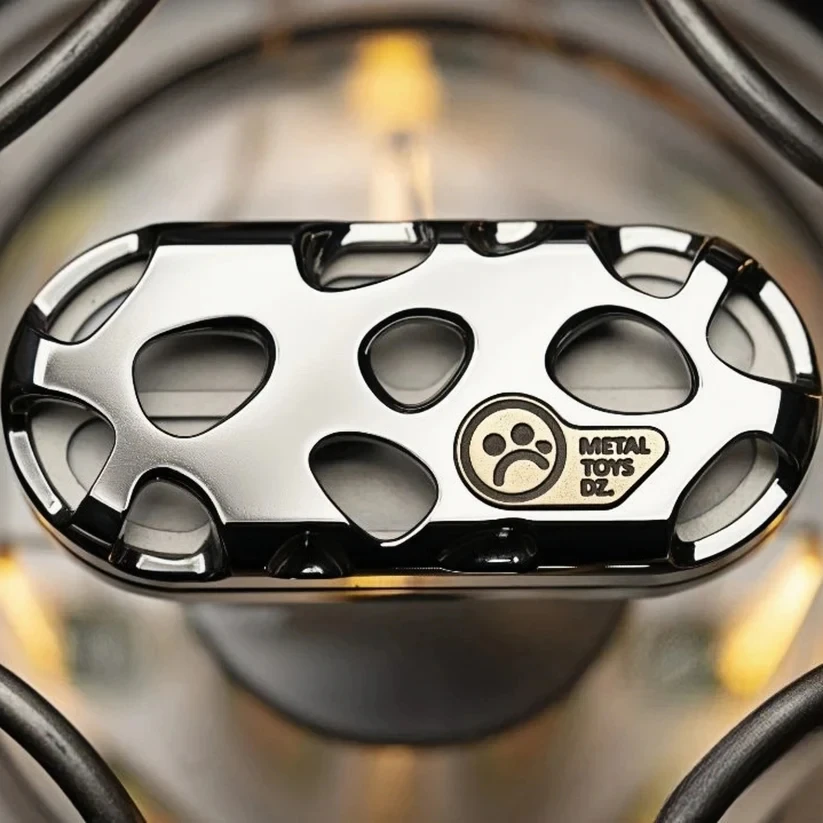 EDC 장난감 금속 피젯 스피너 스트레스 해소 감각 장난감 속이 빈 회전 ADHD 피젯 장난감 성인용 사무실용