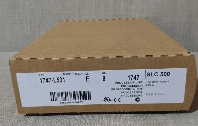 Brand New 1747-L531 1747 L531 Processor Unit Module 1Pcs Fast Delivery