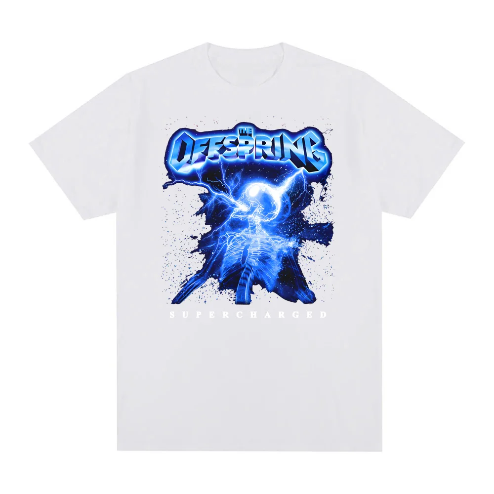 Squelette suralimenté 2025 nouveau TEE The Offspring Grunge BAND t-shirt été Hip Hop t-shirt court 100% coton t-shirts de haute qualité