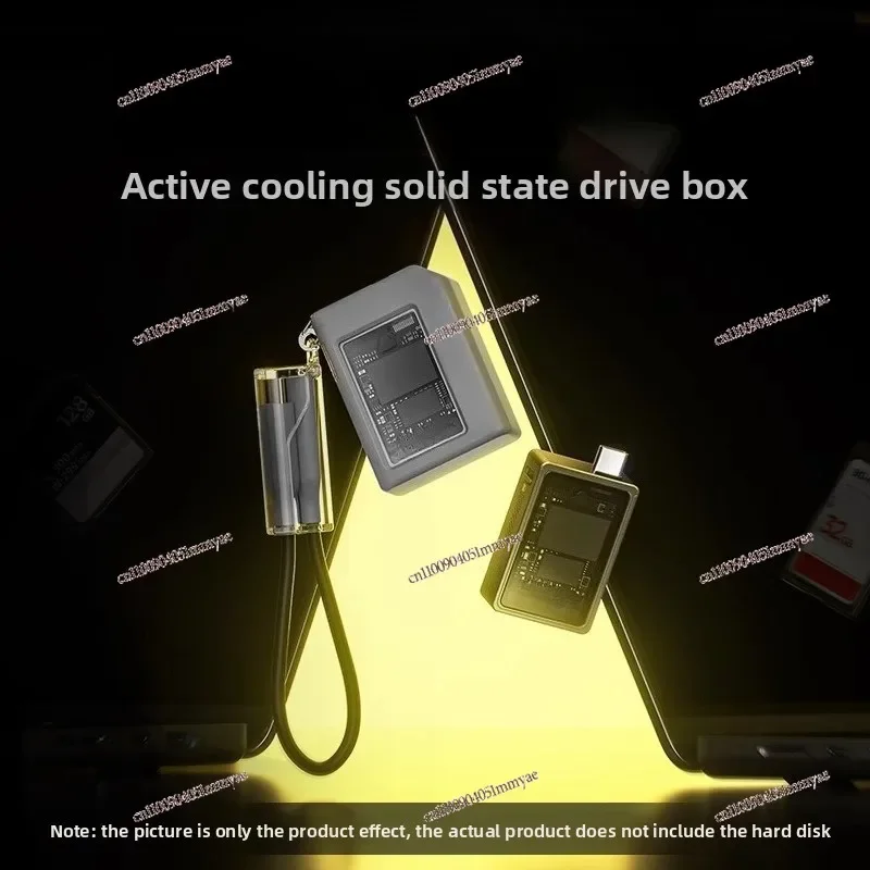 Active cooling hard disk box supports read protection up to 2TB capacity