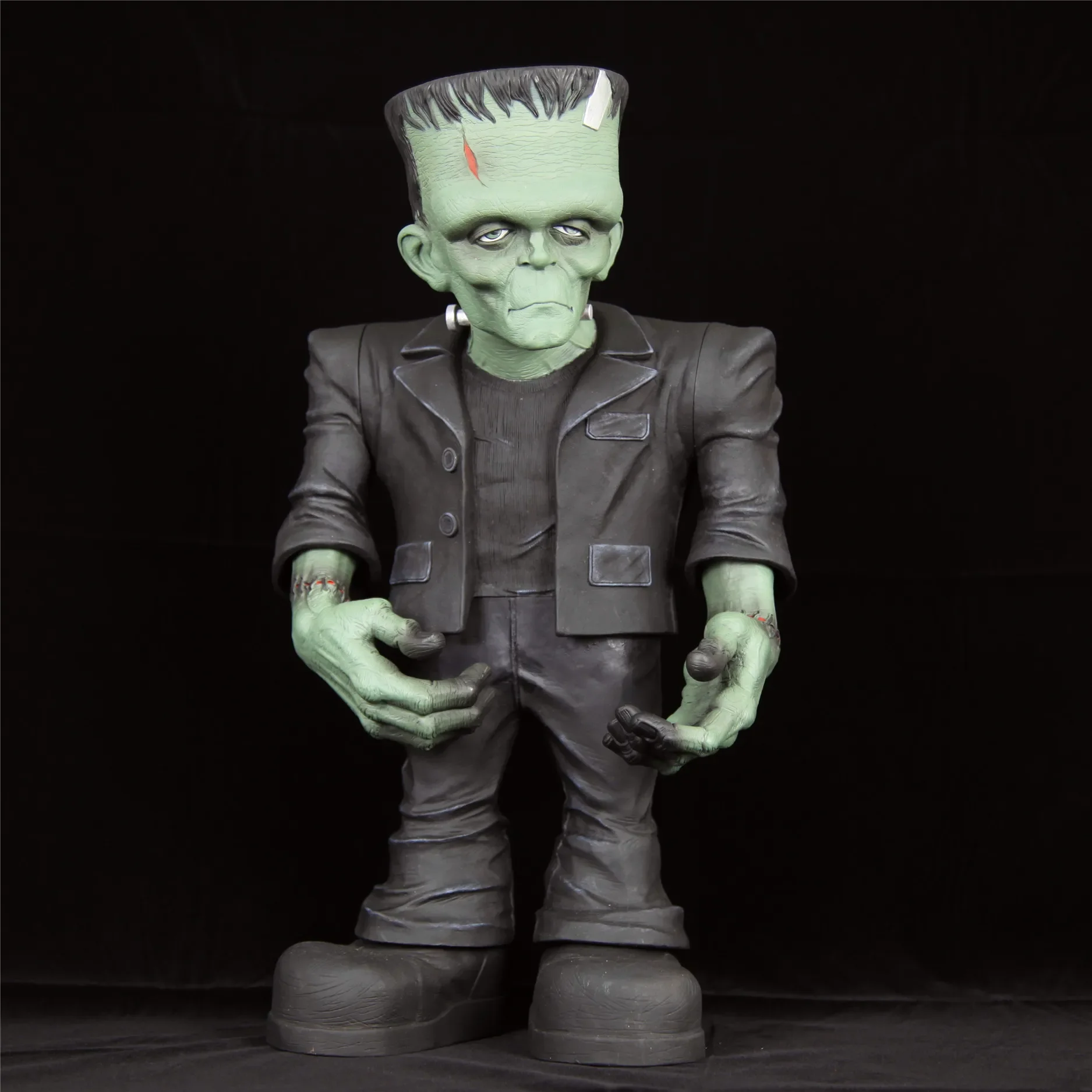 

18in collectible toy figure plastic frankenstein