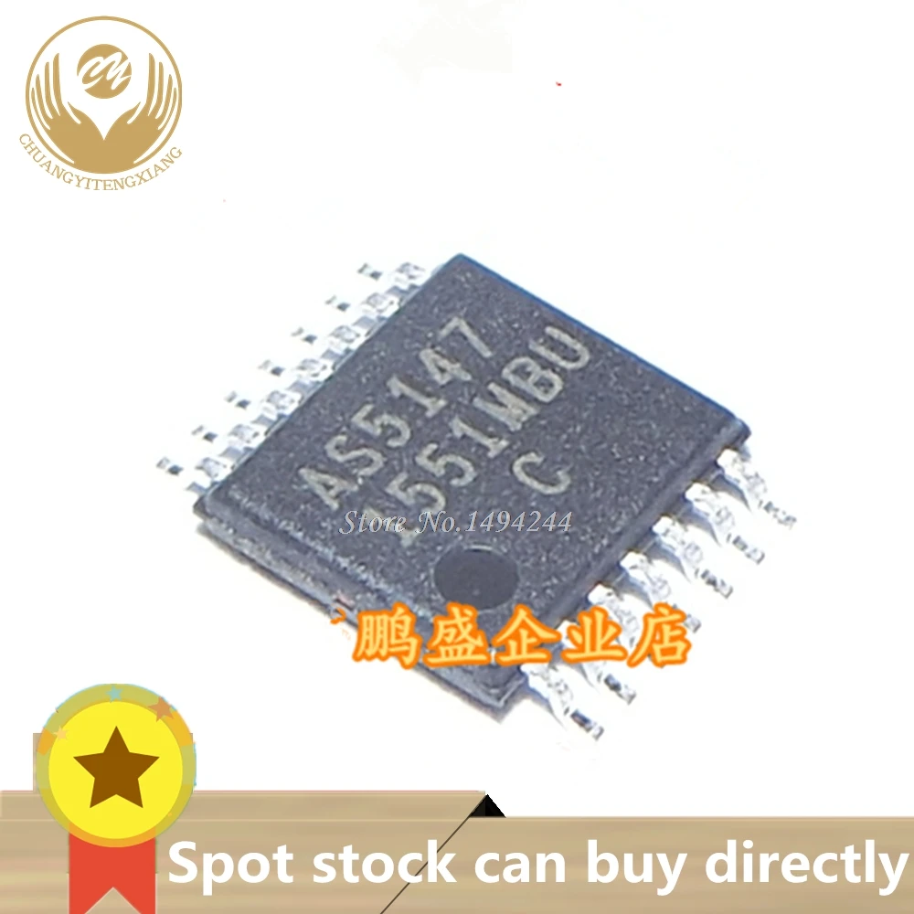 New original  Spot AS5147 AS5147-HTSM AS5147-HTSMTR-ND TSSOP14, magnetic encoder chip Brand new original 2PCS/LOT