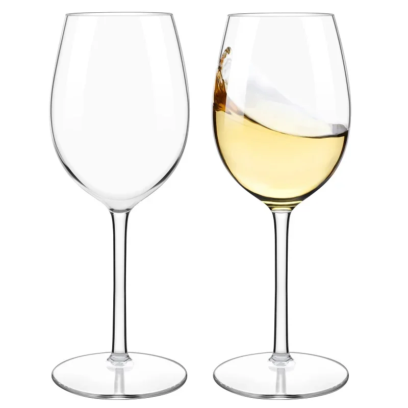 

MICHLEY 2/4/6PCS Premium Tritan Plastic Wine Glass Transparent Unbreakable Camping Party Red Wine Juice Drink Cup Tool Chalice