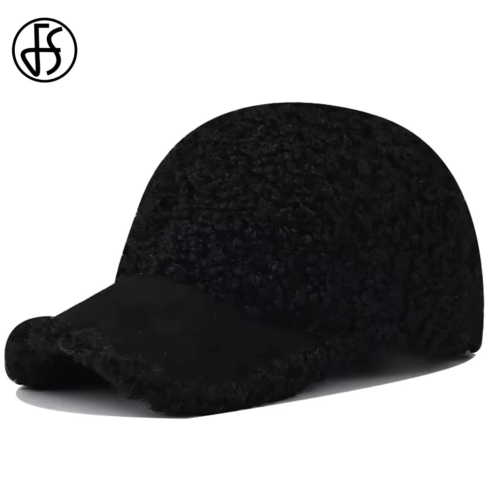 bone-de-beisebol-preto-quente-de-inverno-fs-2026-para-homens-bone-corta-vento-feminino-de-la-de-cordeiro-bones-de-caminhoneiro-de-pelucia-casquette-homme