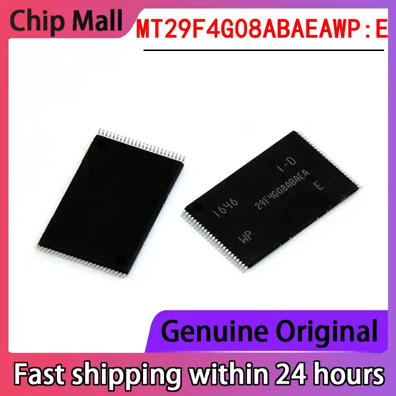 1PCS New MT29F4G08ABAEAWP: E Package TSOP48 Flash NAND Memory IC Original