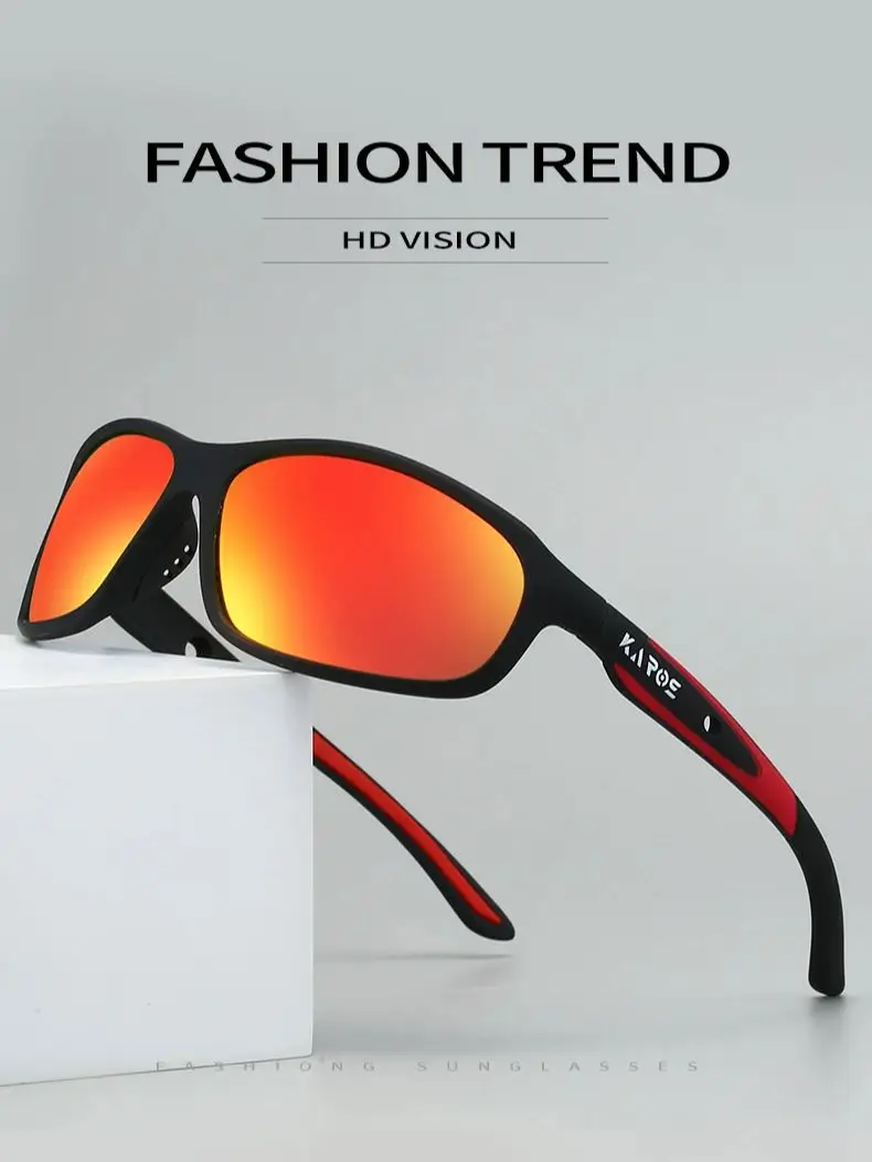 AliExpress karos KAROS Fashion Polarized Sunglasses Men and Women Driving Fishing Cycling Glasses Luxury Brand Designer UV400 Outdoor Eyewear
