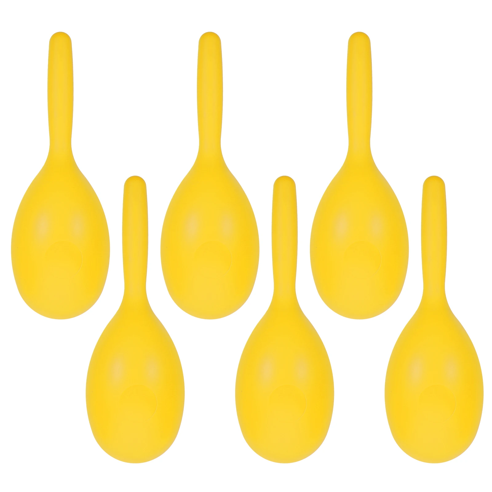 

6pcs Kids Maracas Musical Instruments Toys Sand ABS Material Sound Maker Educational Noise Toddler Percussion