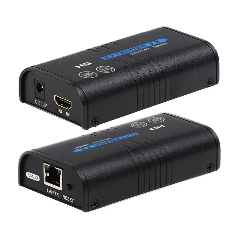 LKV373 V4.0 Wireless -Compatible Transmitter Receiver Extender Extension Over IP 120M Cat5e/6 Rj45 Cable