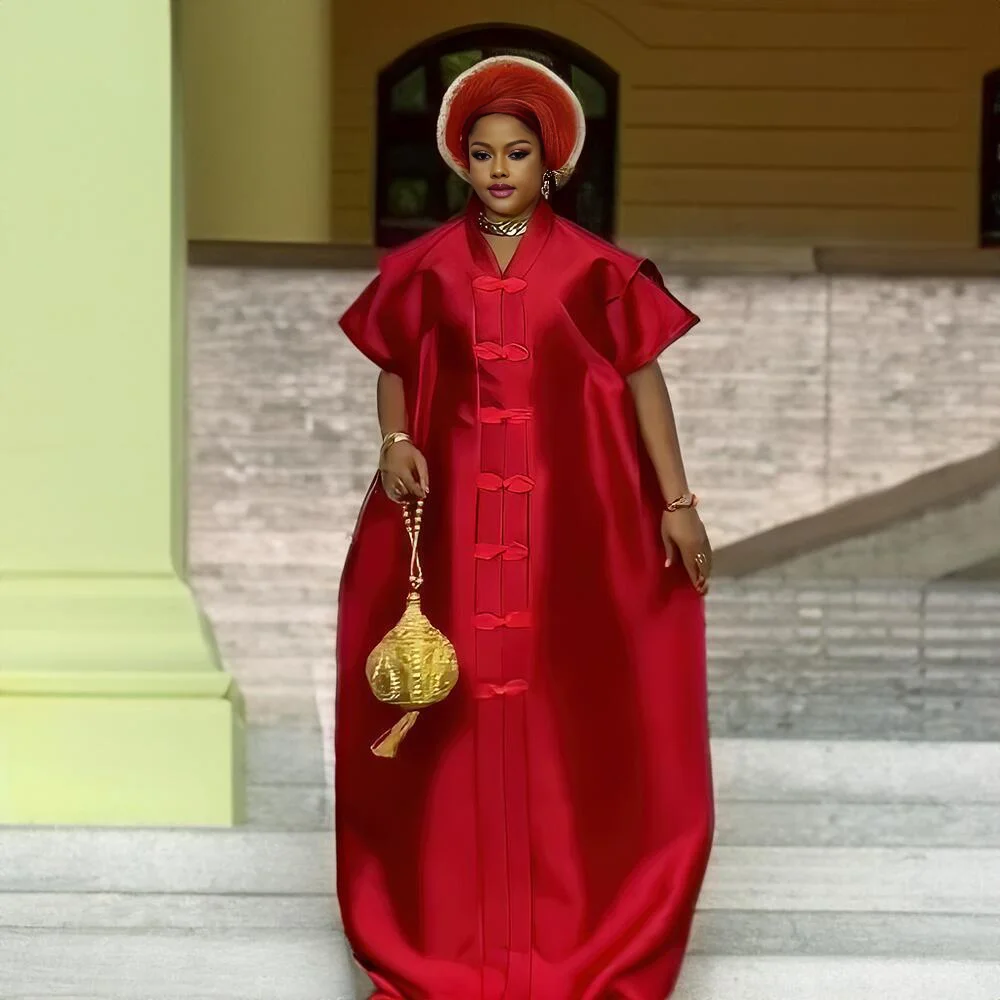 Elegance dress africa Exquisite fabric african free dresses Wear a headscarf african wear for women