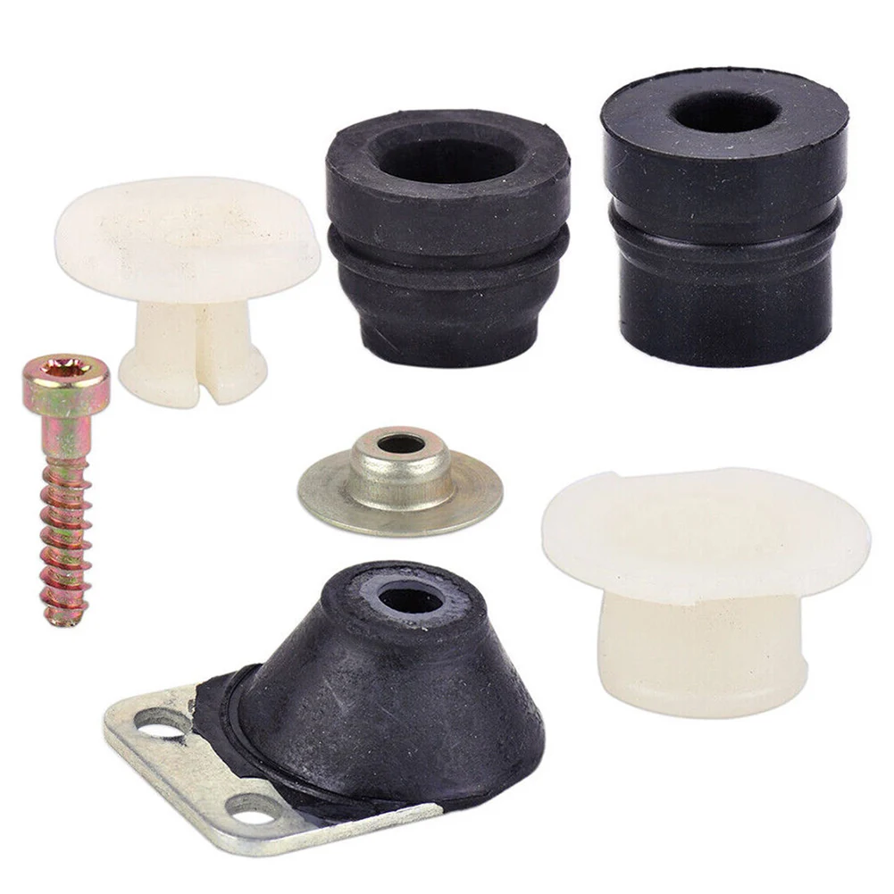 AV Buffer Mount Set Kit With Cover Screws 1121 790 9901 For 026 024/MS240 MS260 Chainsaw Parts