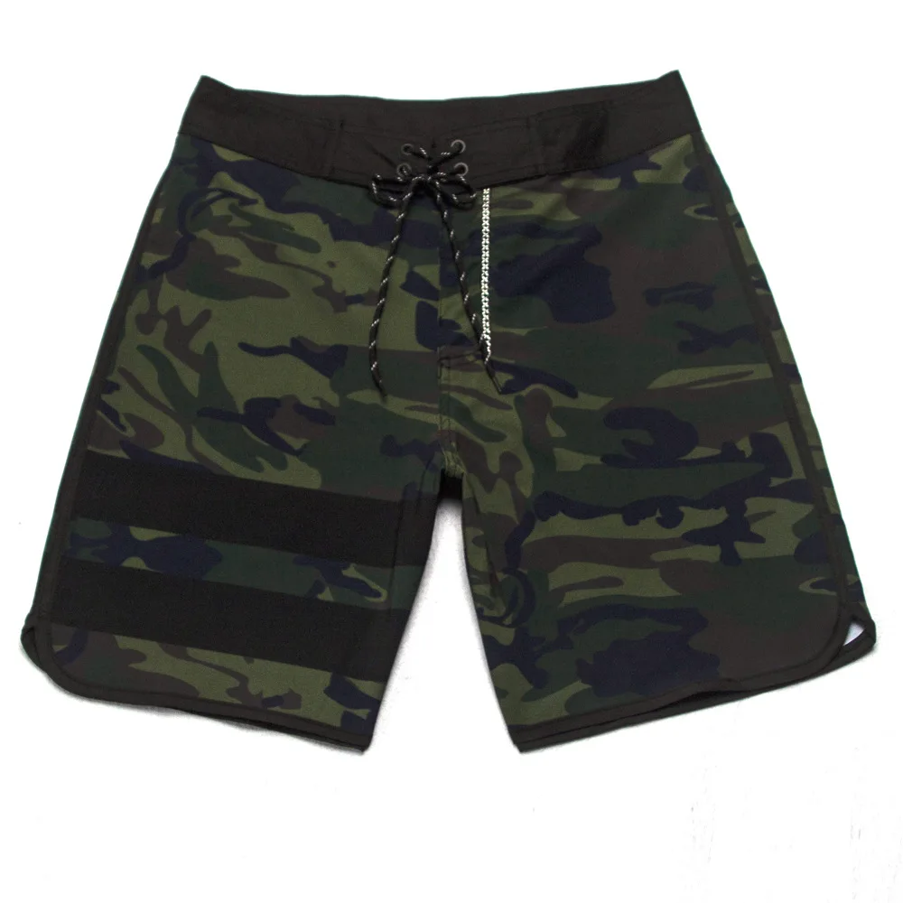 

Men Camouflage H Phantom Boardshort 4-Way Elasticity Waterproof Beach Surf Bermuda Short masculina Pant Quick-dry Swiming Trunk