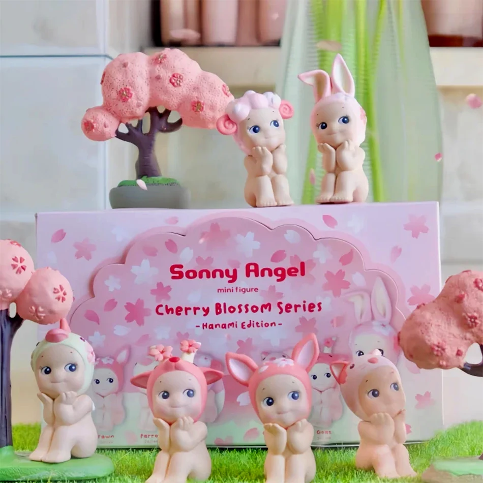 소니 체리 블라썸 시리즈 상자, 만화 애니메이션 피규어, 예쁜 책상 장식, 장식 모델