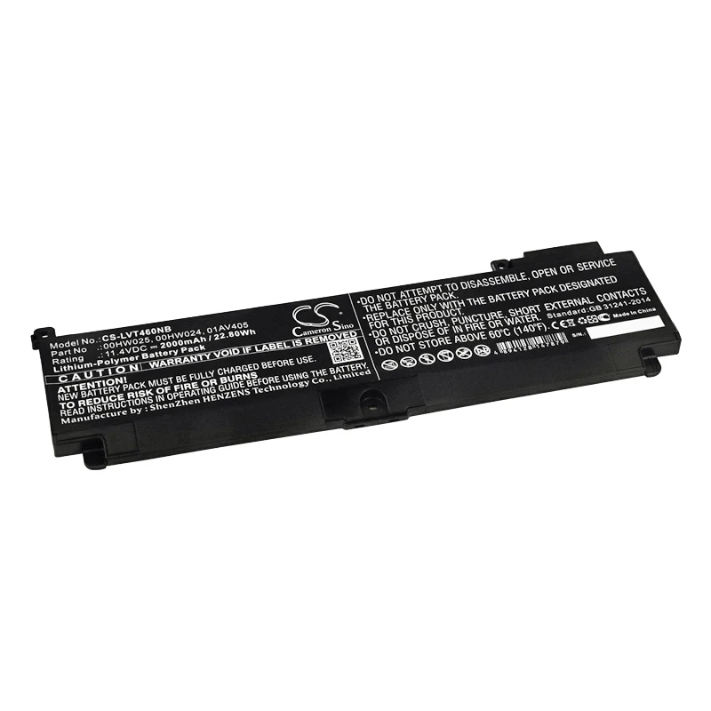 

CS Notebook Laptop Battery for Lenovo ThinkPad T470s T460S 20F9002YCD A031CD A033CD T460s-2RCD 2NCD 2YCD Fits 00HW024 W025 W038