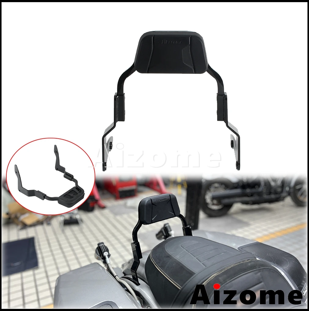 Detachable Sissy Bar Rear Passenger Backrest Motorcycle Sissy Bar Seat For Harley Electra Glide FLHFB FLHTP Street Glide FLHX