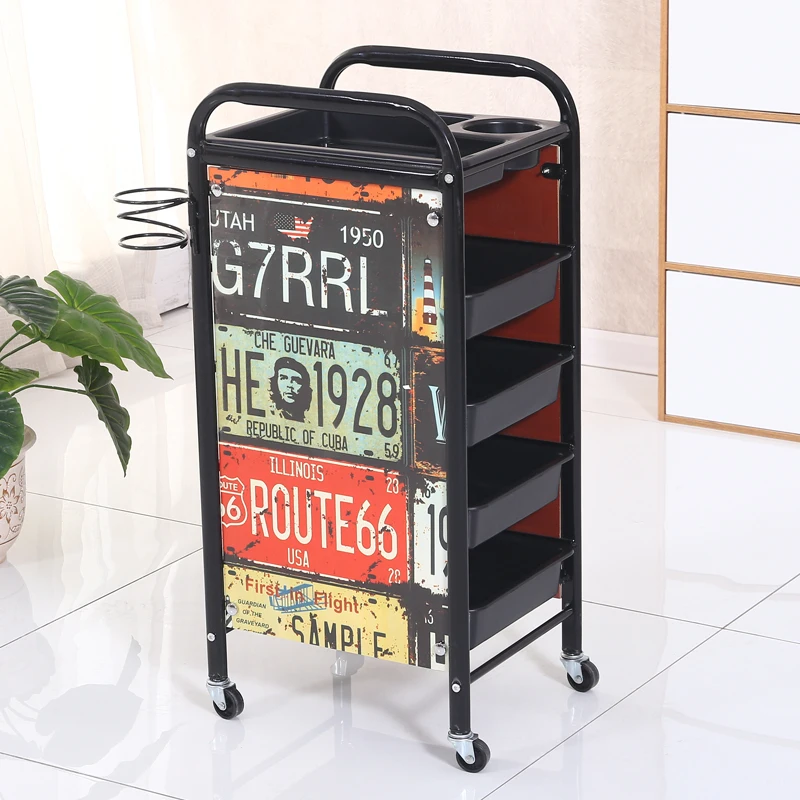 

Cosmetic Beauty Salon Trolley Storage Lash Medical Trolley Salon Hairdresser Makeup Carrito Salon De Belleza Furniture ZT50ST