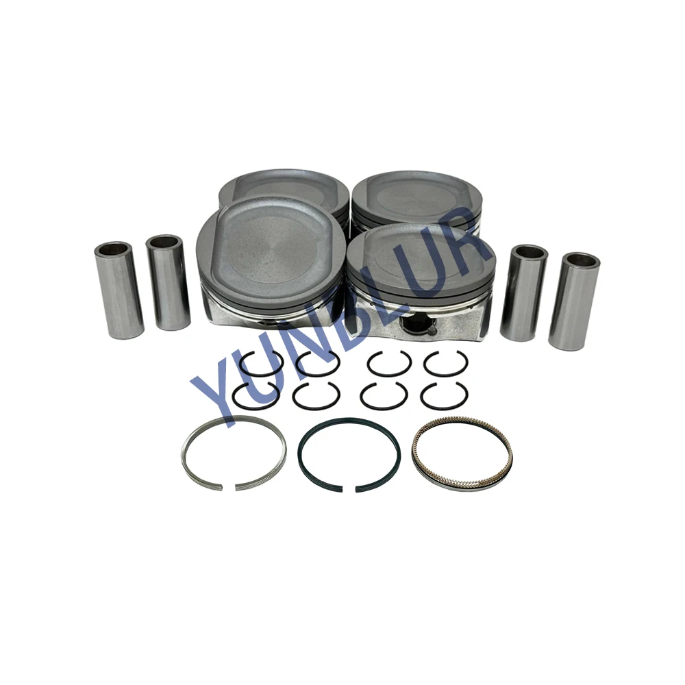 STD Engine Piston & Ring Kit Fit 2.4 L ED6 ED8 GAS For 12-22 CHRYSLER 200 DODGE DART FIAT 500X TORO JEEP CHEROKEE RENEGADE RAM view 3