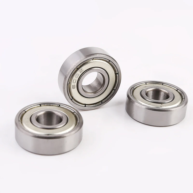 20-Pack 608 Zz Ball Bearings,608Zz Metal Double Shielded Miniature Deep Groove Skateboard Ball Bearings(8Mm X 22Mm X 7Mm)