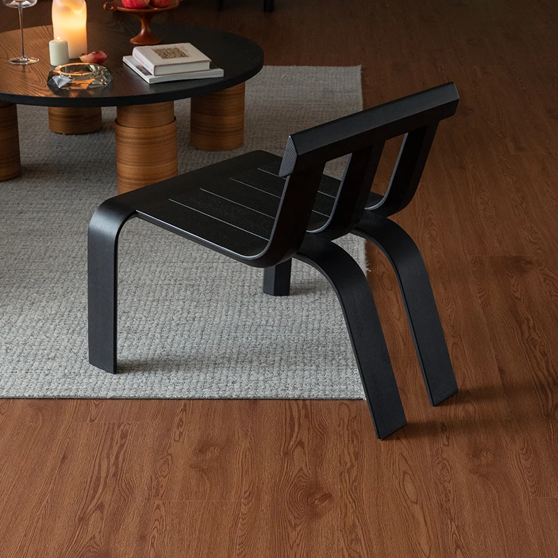 

Living room leisure chair solid wood single chair