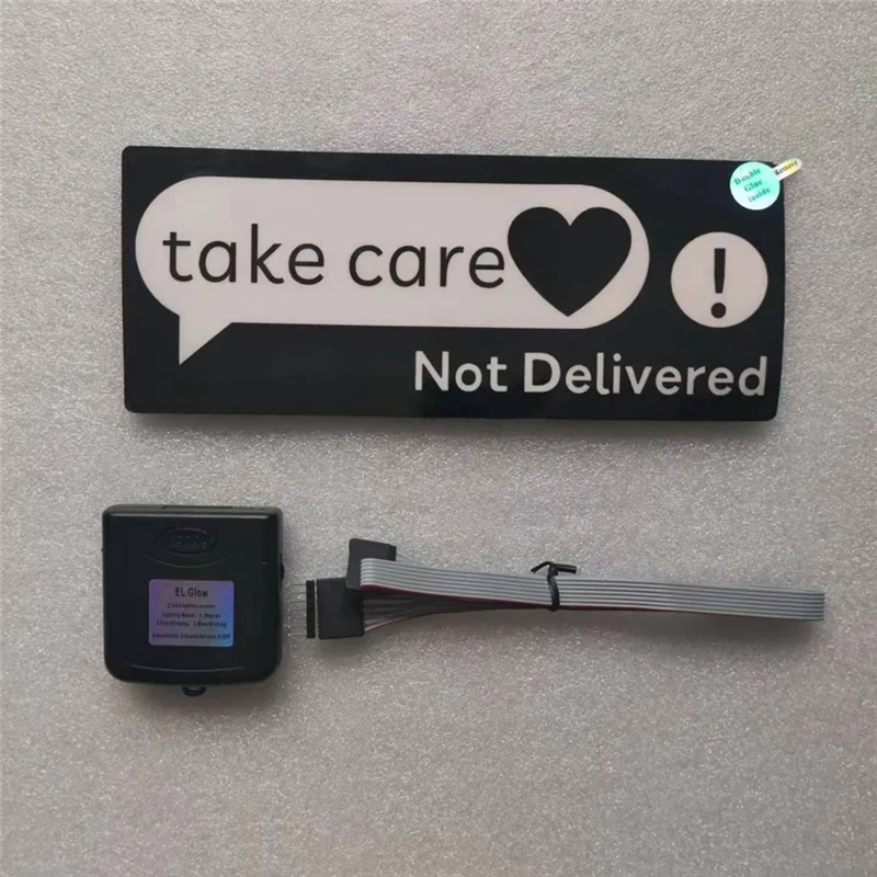 

Windshield Electric Take Care Car LED Light Window Stickers For JDM Glow Panel Decoration Accessories