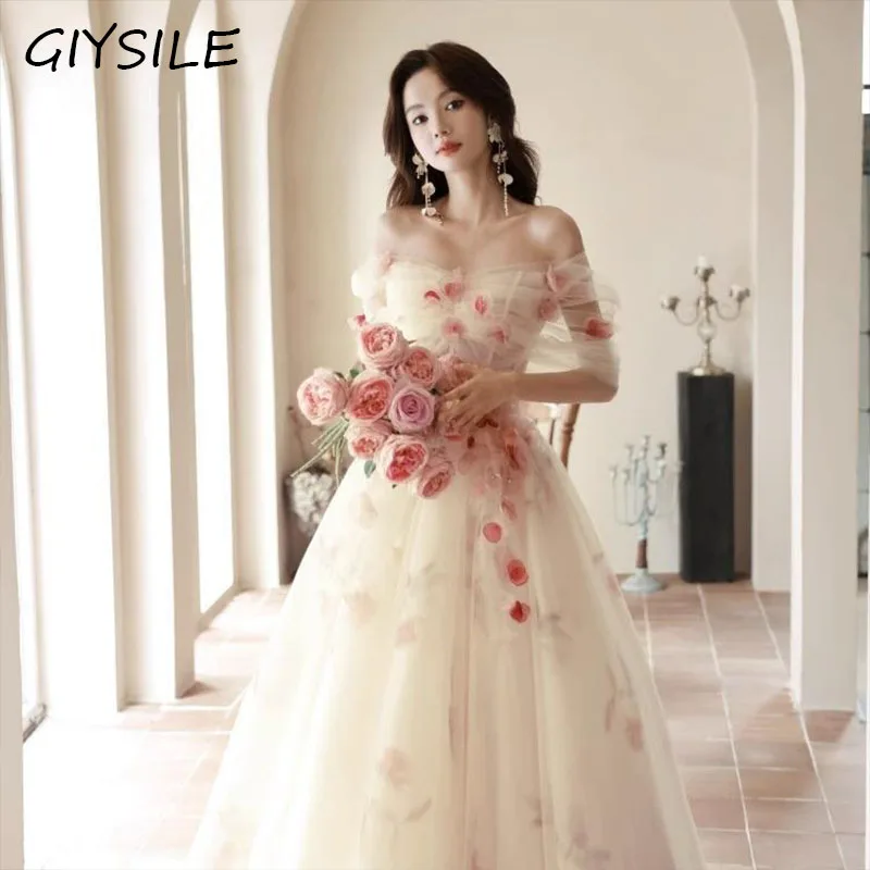 Wedding Dresses Coming-of-age Ceremony Princess-style with Sweet Temperament and Romantic Evening Dress Decorated with dresses