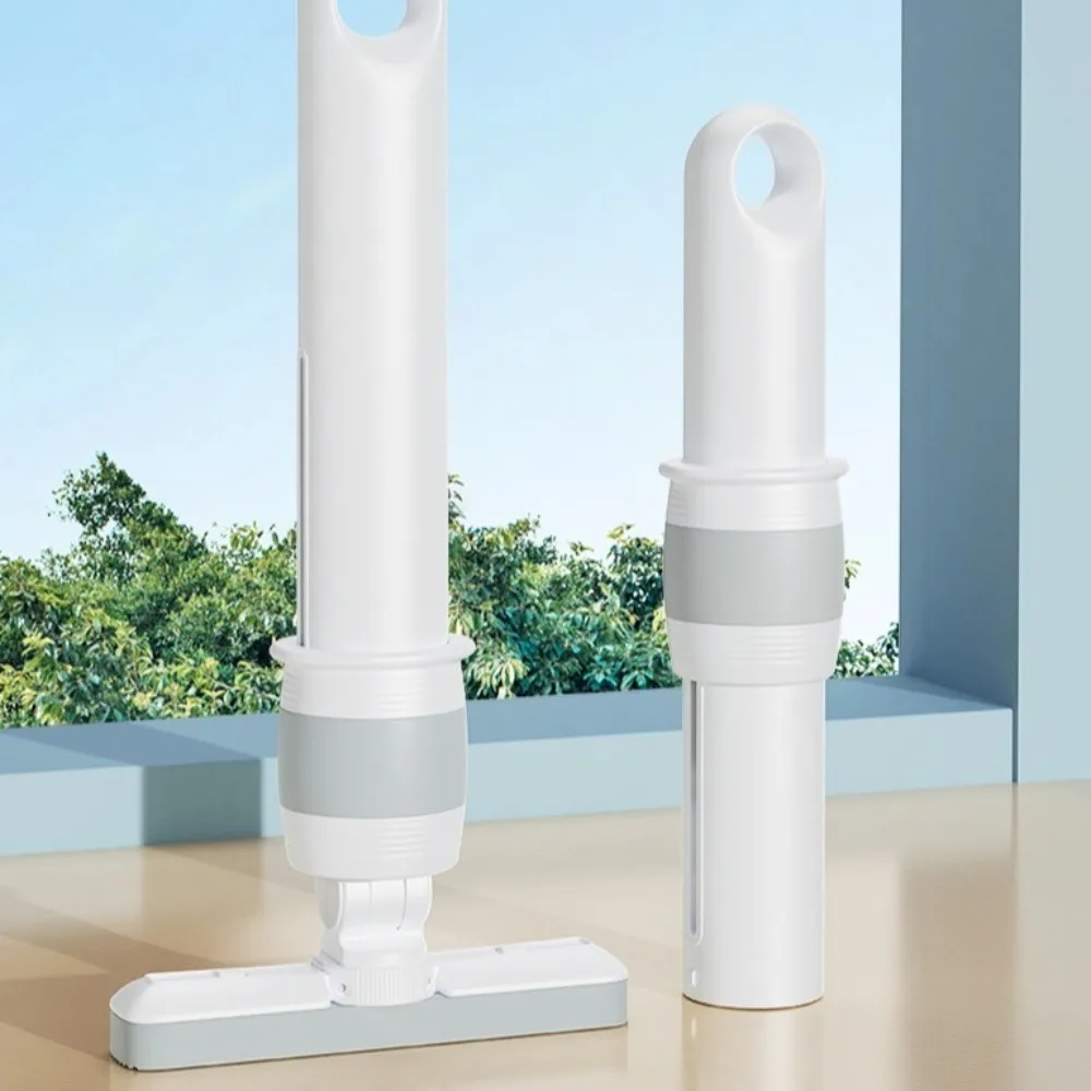 

Durable Plastic Desktop Mini Mop Ergonomic Rotatable Strong Water Absorption Mop Quick-Dry Powerful Squeeze Mop Glass Cleaning