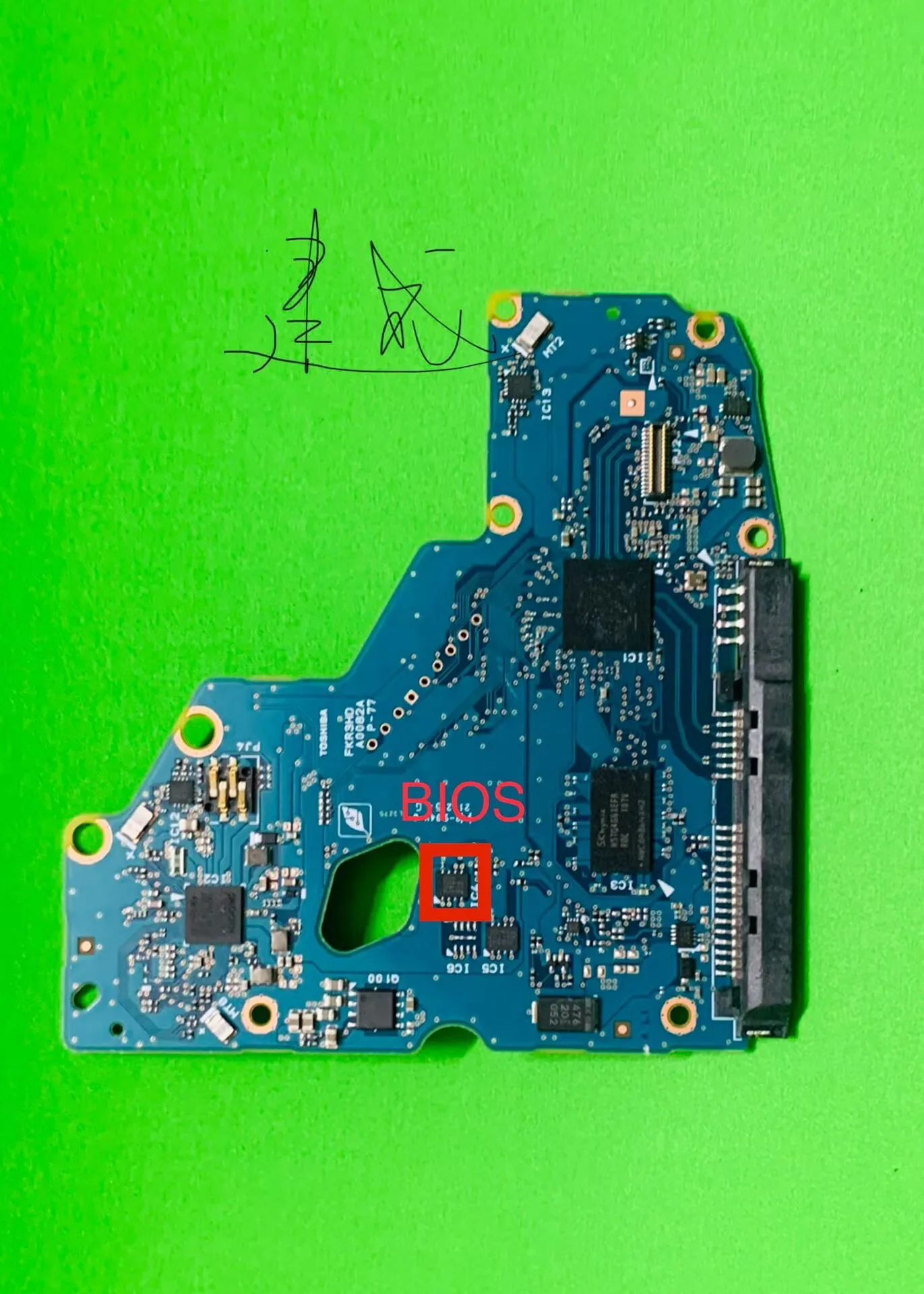 M9 SATA G0082A Toshiba Hard Drive Entrepreneur Logic Board