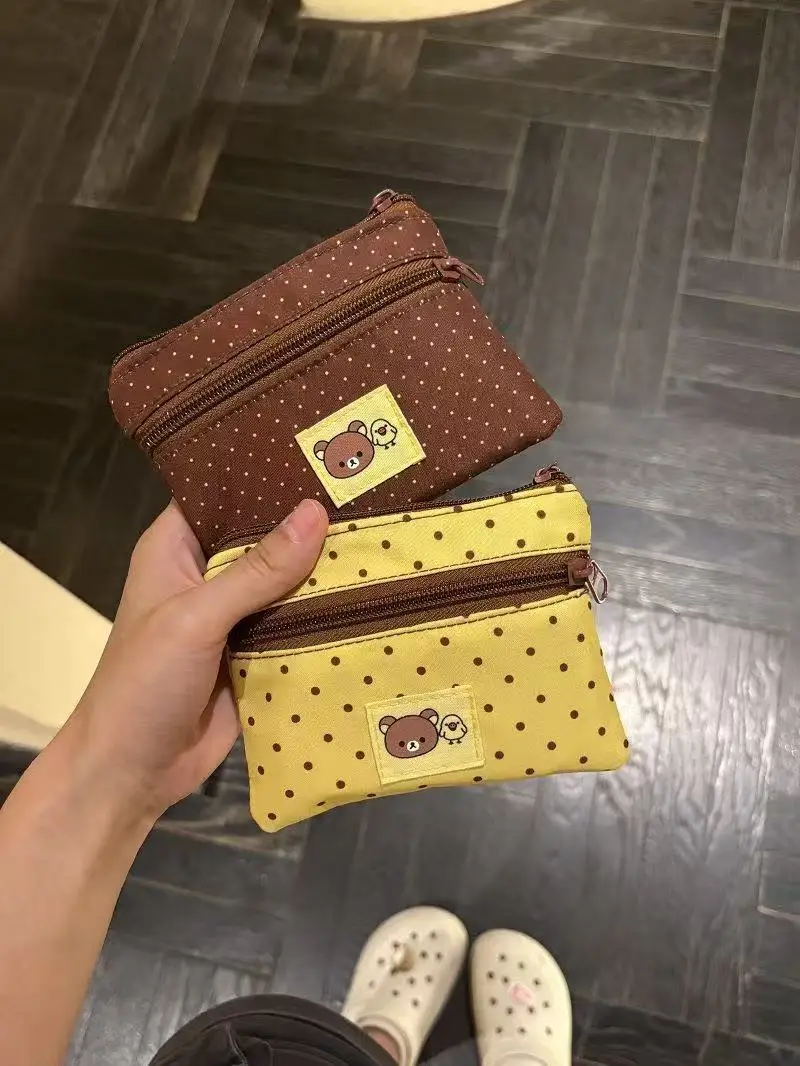 New Trendy INS Passport Holder Korean-style Fresh High-look Star Mini Square Bag Cute Girl Portable Coin and Card Holder Gift