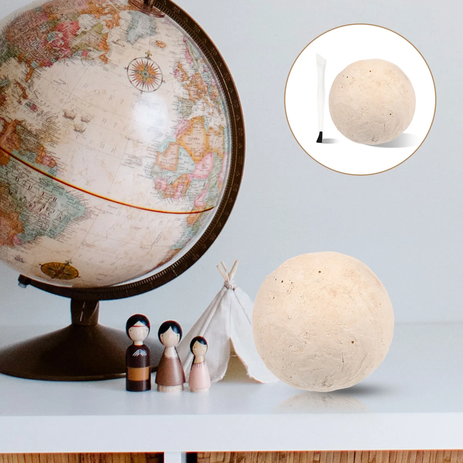 

Moon Digging Set Gemstone Planet Excavation Kit for Kids Archaeological Toy Interactive Learning Gift Puzzle STEM Building