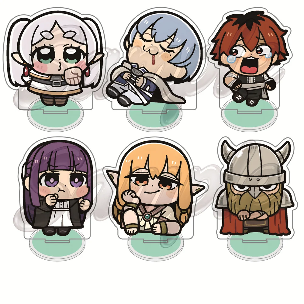 Anime Frieren: Beyond Journey's End Season2 10cm Acrylic Stand Tabletop Decorations Accessories Decor Gifts Exquisite Keychains