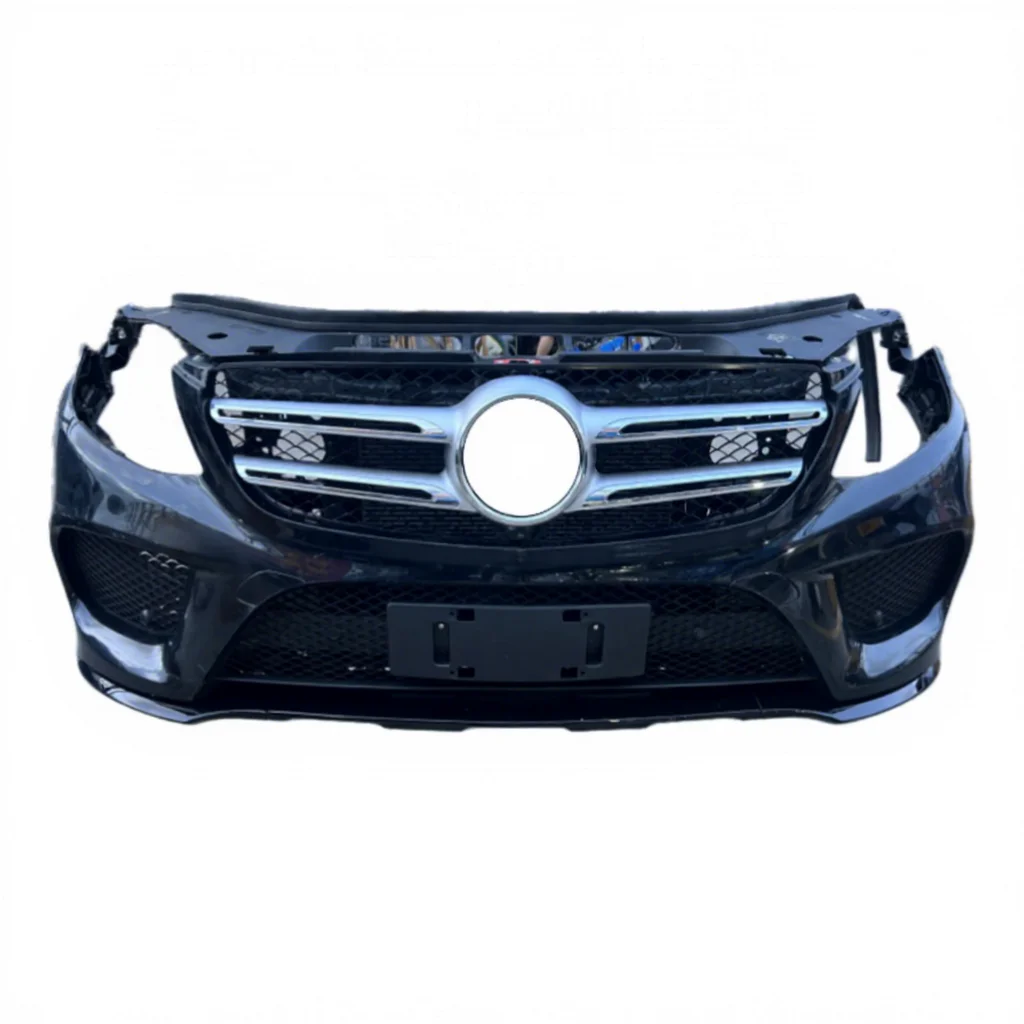 

High Quality Front Bumper for Mercedes Benz GLE W166 Original Used Radiator Included Car Accessory