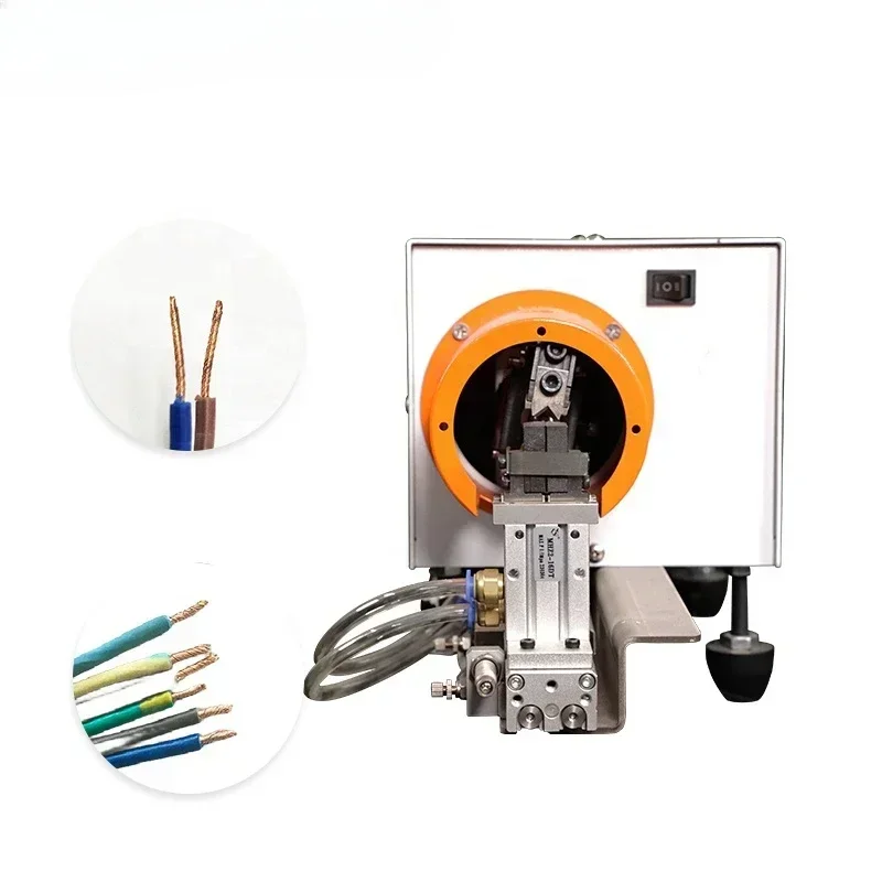 Hot SalesPneumatic Rotary Portable Multi-Core Wire Stripping Machine