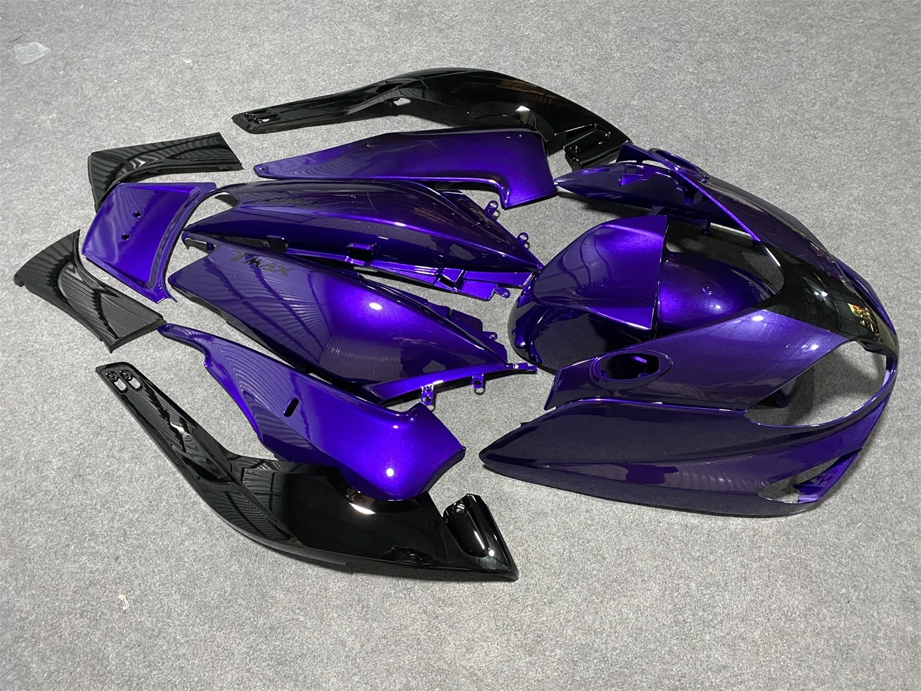 Motorcycle Fairing Kit fit Yamaha TMAX500  2001 2002 2003 2004 2005 2006 2007 500 01-07 Fairing purple black