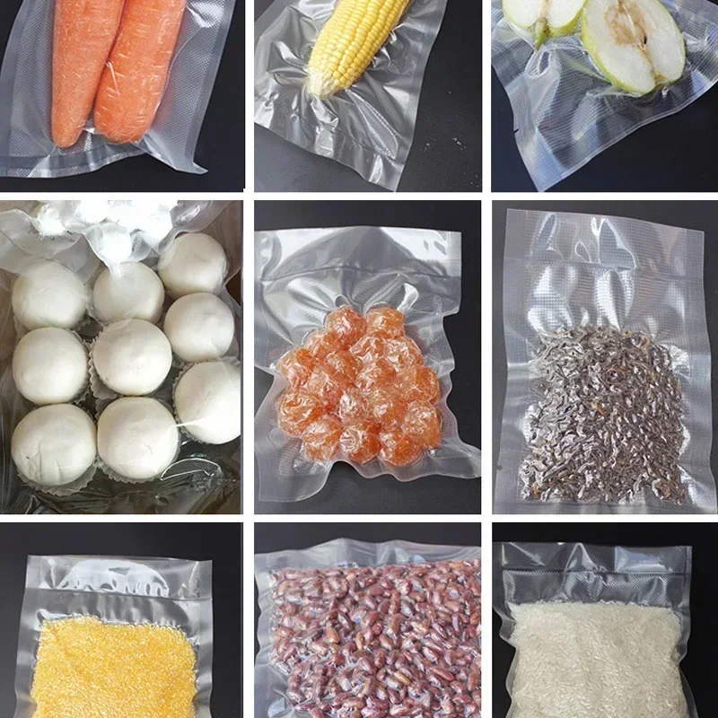 Vacuum Sealer Bags 15/20/25/28/30cm*500cm for Food Saver Sealing Machine Plastic Storage Vacuum Bag Kitchen Packer