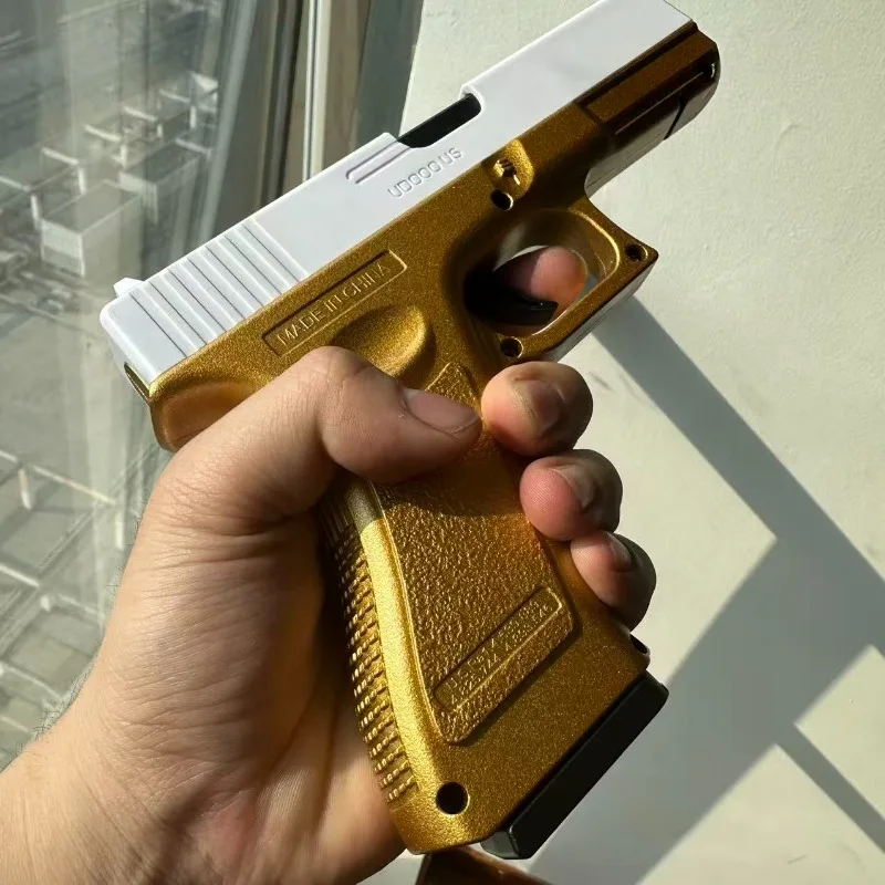 New White Gold G17 Game Play Handle 7-8mm Soft Bullet Interactive Toy for Family Time