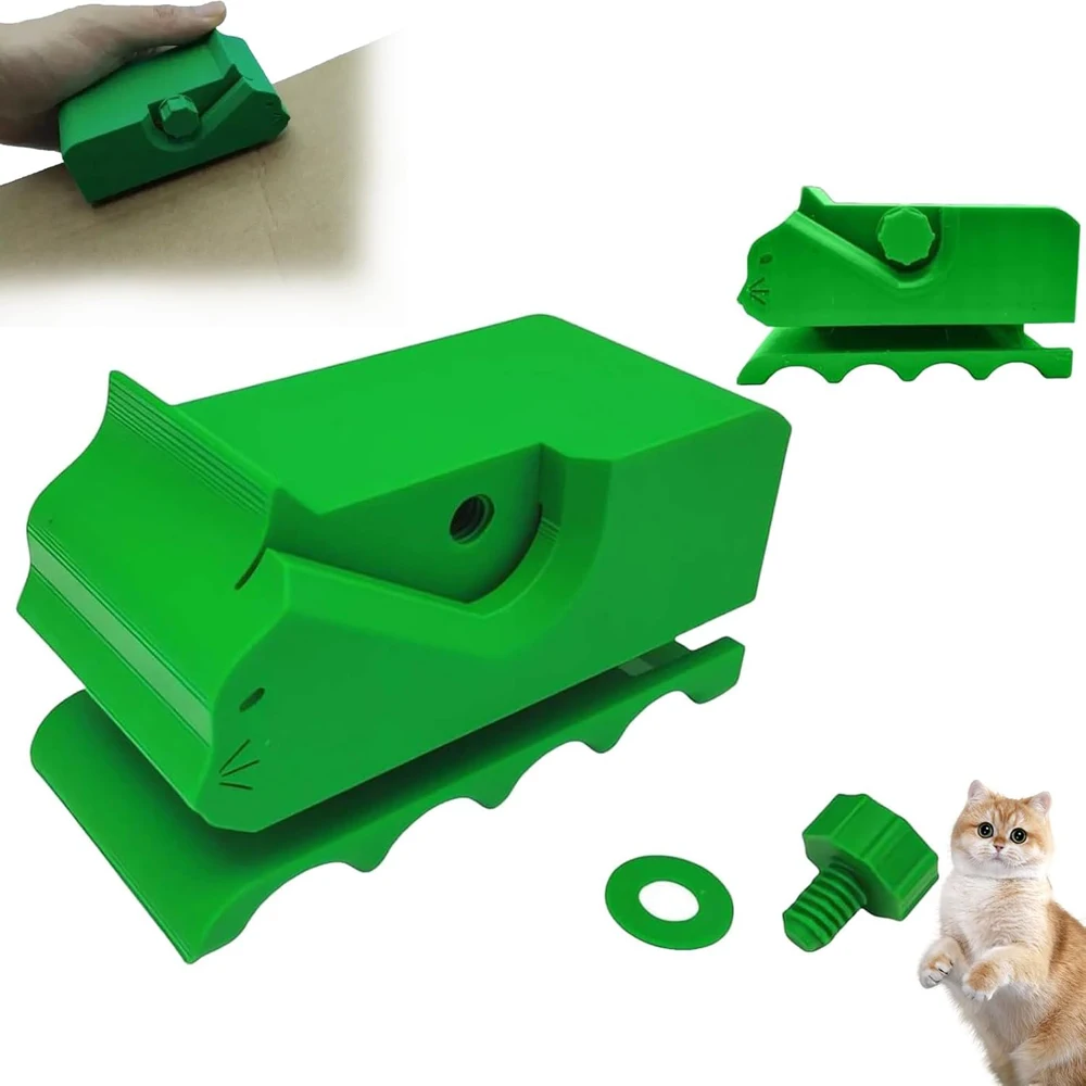 Cardboard Cutting Machine Homemade Cardboard Cutter for Cat Scratchers 3D Printing Strip Stripper Plastic Handicraft DIY Tools