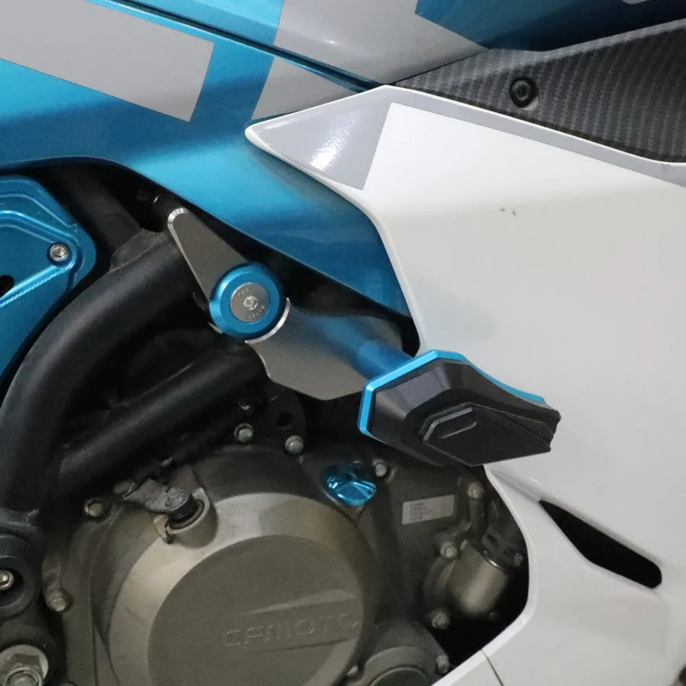 

For CFMOTO 250SR 300SR MY22 ABS 2019- 2025 2024 2023 Engine Protection Cover CNC Frame Sliders Crash Pad Falling Protector Guard