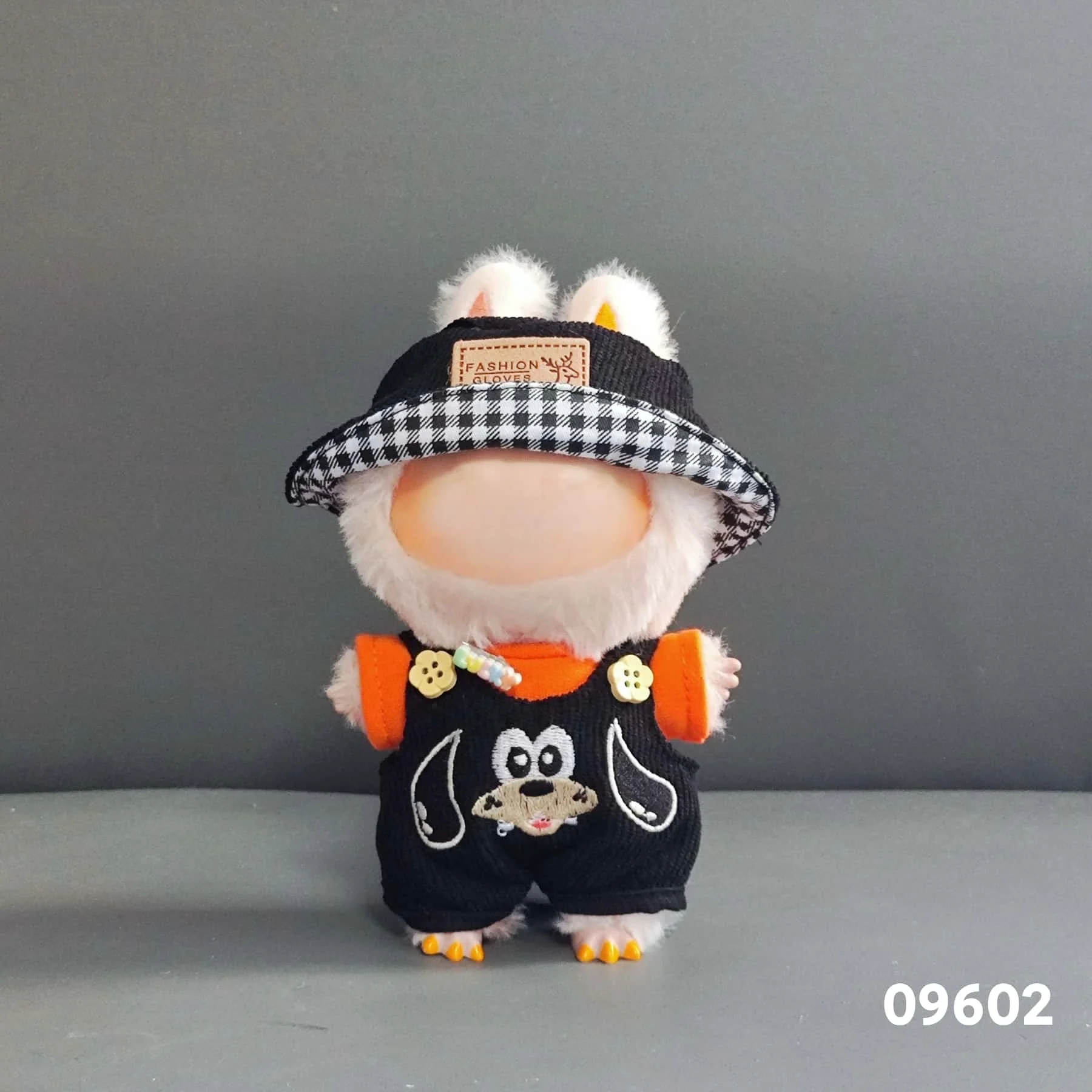 Miniso 17cm Mini Plush Doll Clothes Accessories for Korea Kpop EXO Labubu Idol V1 V2 Sweater Outfit Set Gift