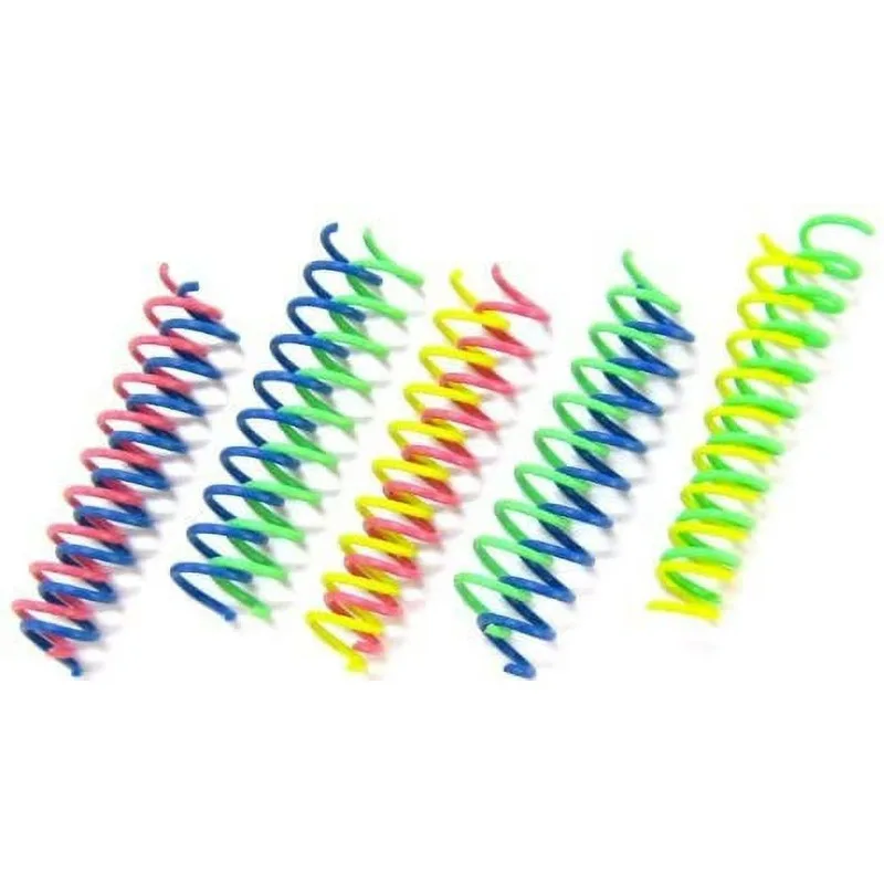 Colorful Cat Spring Toys, 3
