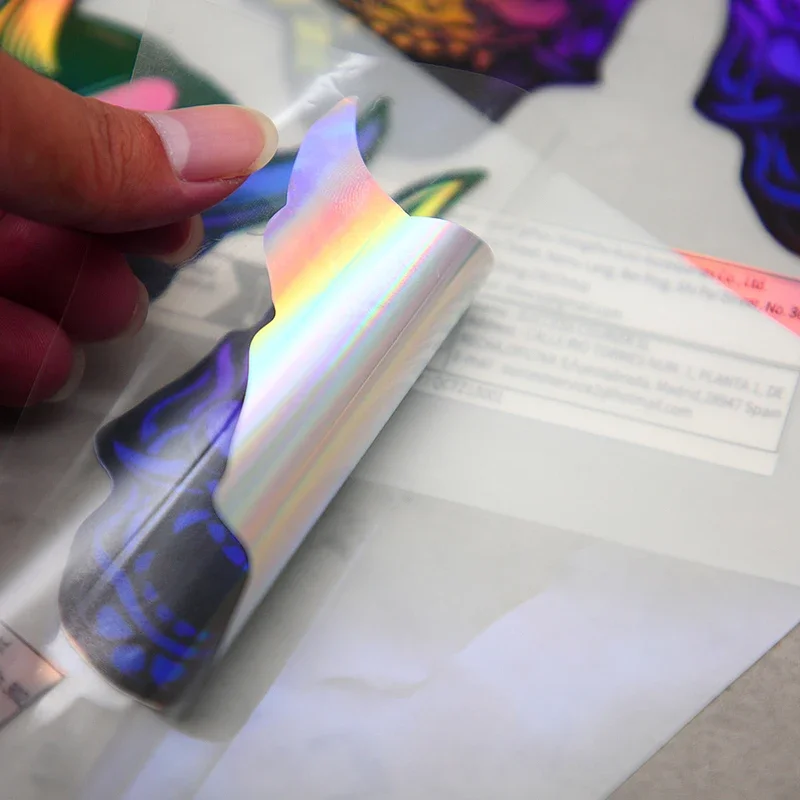 1 шт., японские наклейки на автомобиль с маской ONI, голографический цвет, сшивающий дизайн, идеально подходят для добавления модной атмосферы вашего автомобиля, уникальный декор