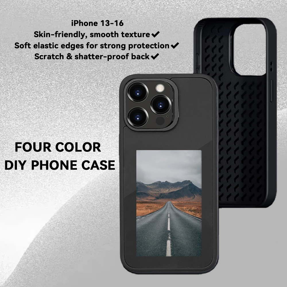 Nfc e ink phone case 3.7 inch e-paper ink screen phone case ink e ink nfc  phone case for iphone - AliExpress 202192403