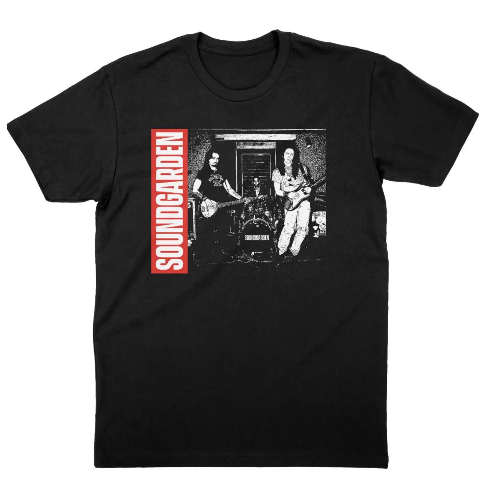 Soundgarden We don t negotiate with DJ s vintage Washed fashion designer clothes streetwear Versatile Unisex