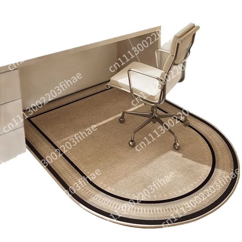 Study carpet Full floor Computer chair Non-slip blanket, floor mat Stain-resistant household crystal velvet floor mat