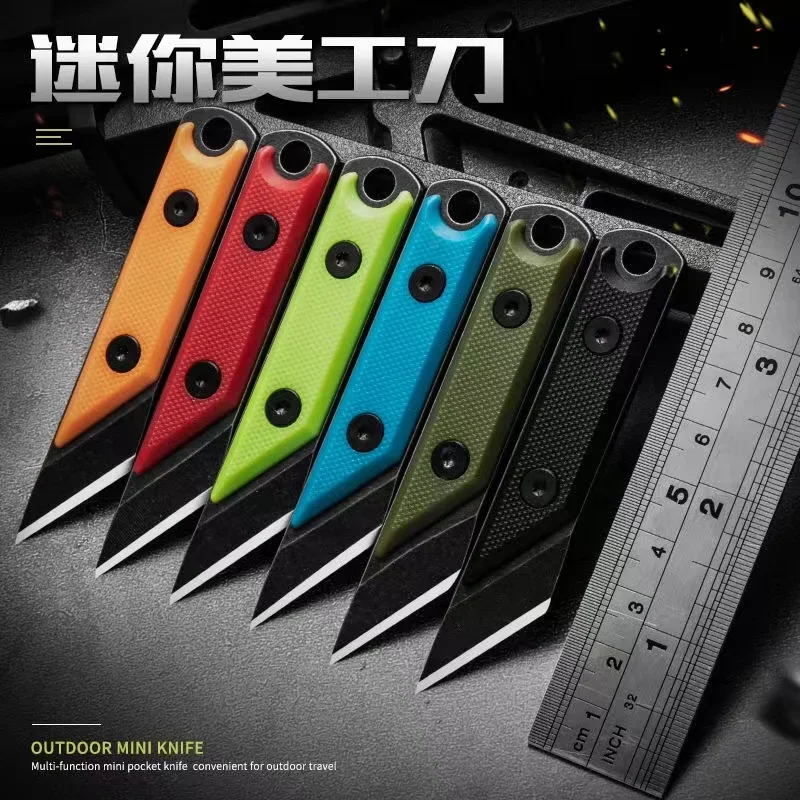 Multifunctional Knife Unpacking Express Box Knife Outdoor Mini Portable Necklace Utility Knife Office Pencil Open Letter