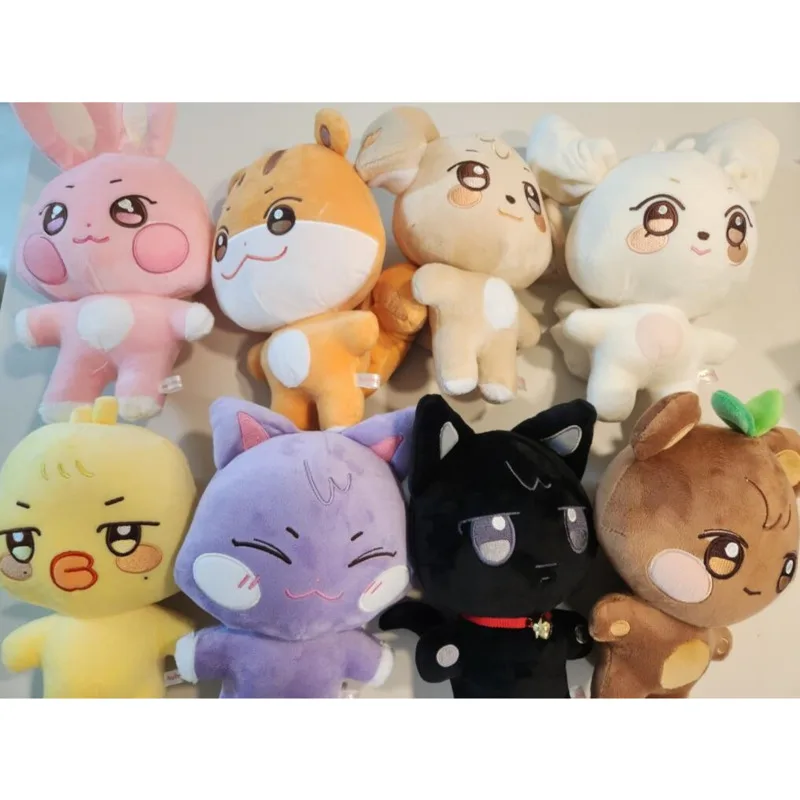 

New ATEEZ Aniteez Plush Dolls Hongjoong Seonghwa Mingi San Kawaii Stuffed Animals Plushies Toy Korean Room Decor For Fans Gifts