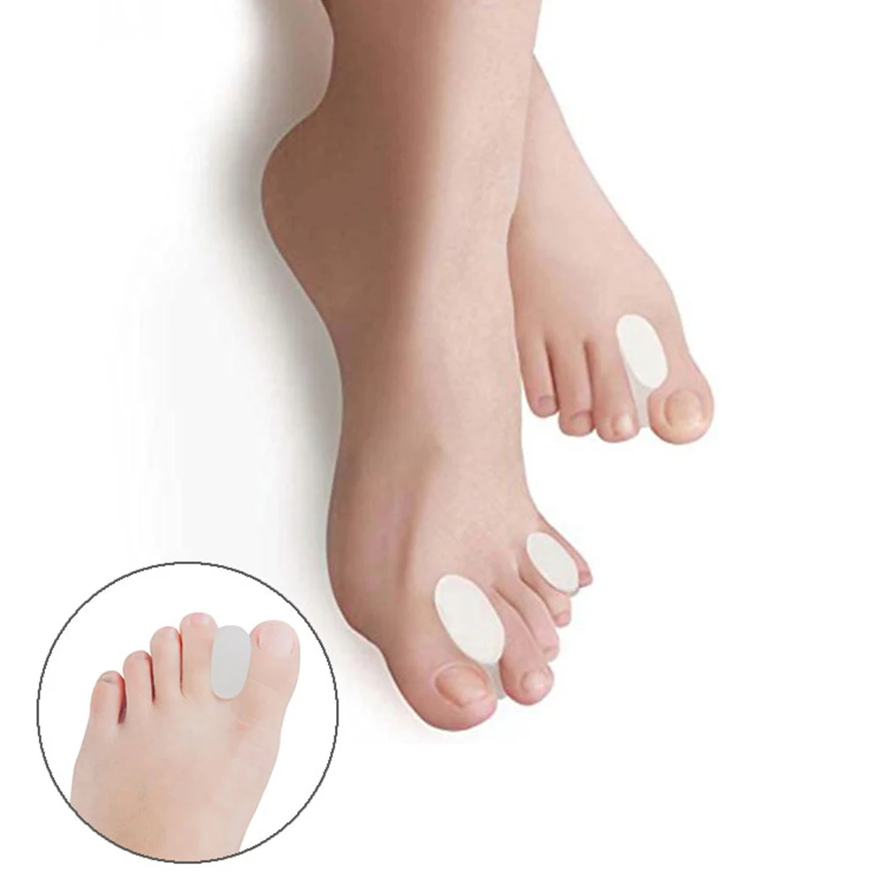 2pcs Hallux Valgus Protector Toe Separator Bunion Guard Relaxer for Overlap Toe